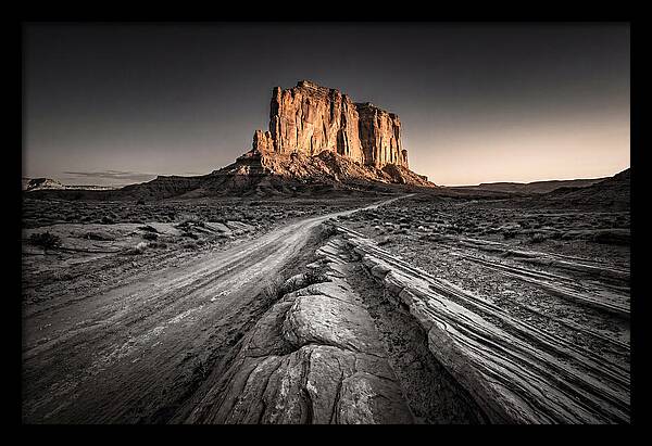 Enormous Red Rock Monolith
