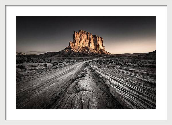 Enormous Red Rock Monolith