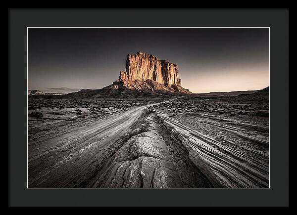 Enormous Red Rock Monolith