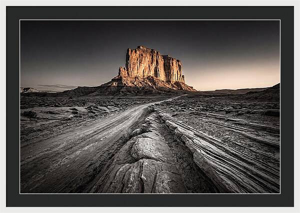 Enormous Red Rock Monolith