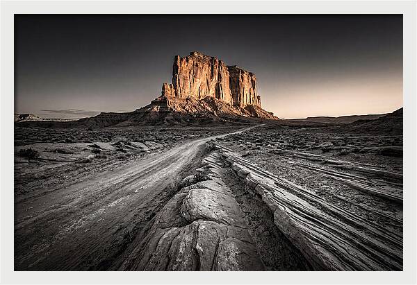 Enormous Red Rock Monolith