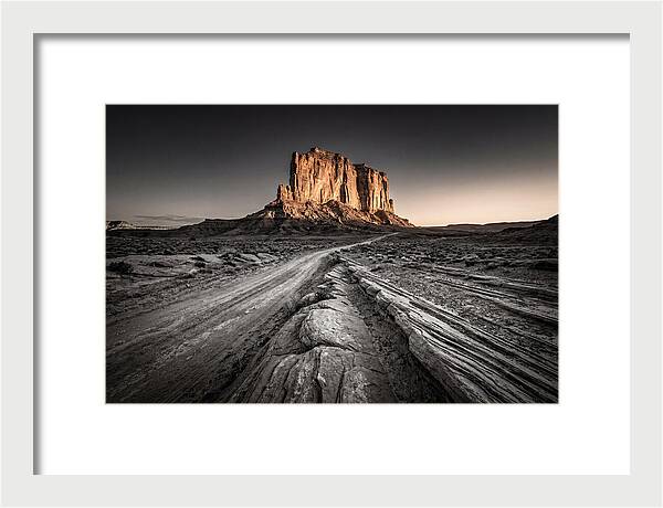 Enormous Red Rock Monolith