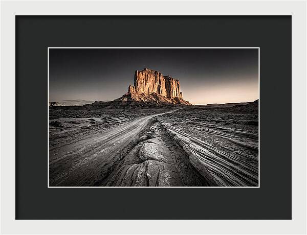 Enormous Red Rock Monolith