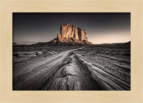 Enormous Red Rock Monolith