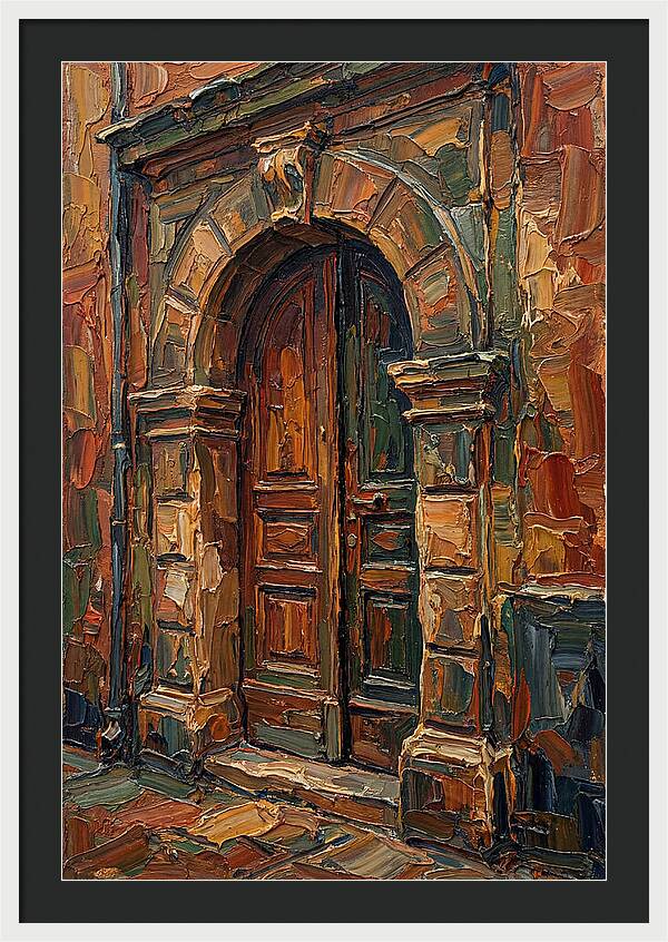 Entrance Doorway In Rich Hues