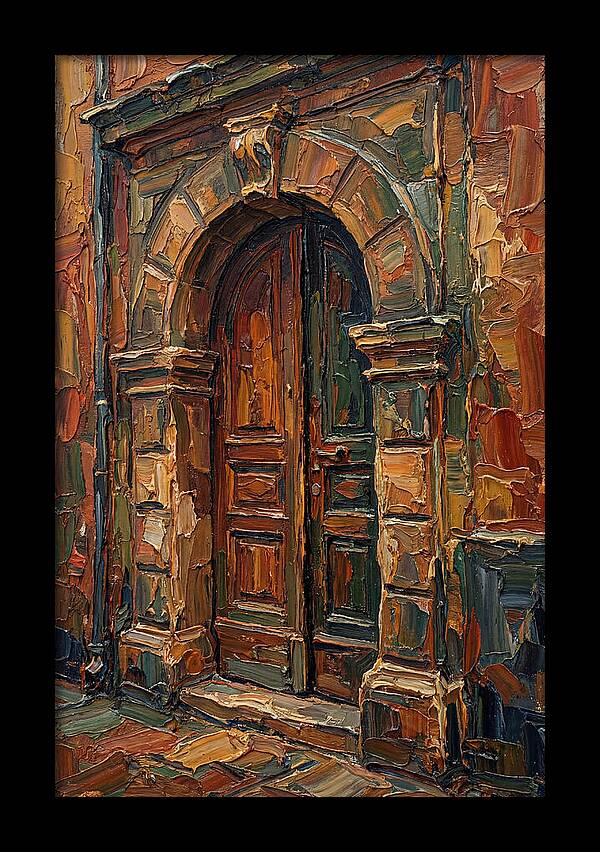 Entrance Doorway In Rich Hues