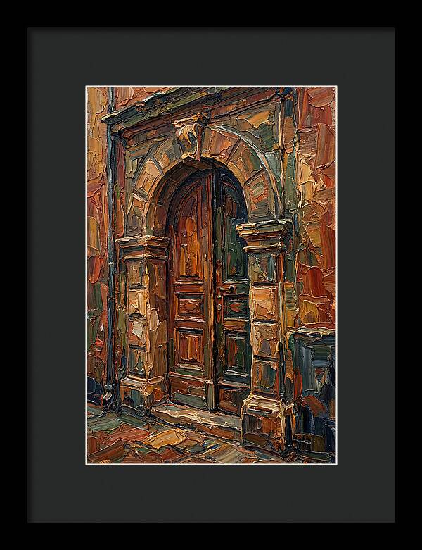Entrance Doorway In Rich Hues