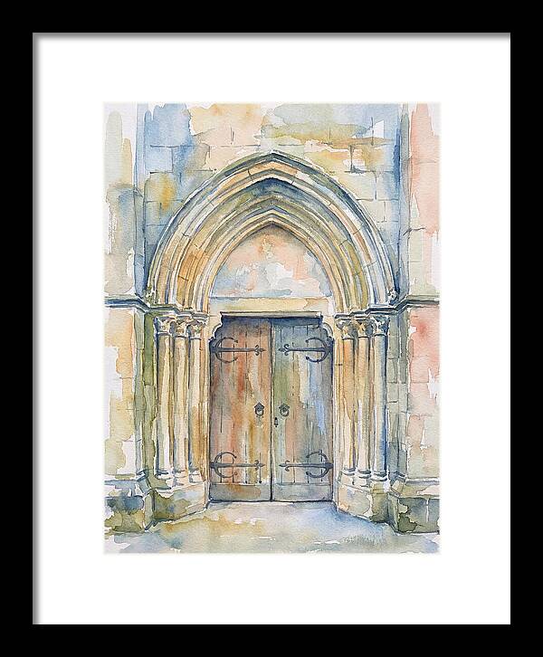 Entrance Doorway Watercolor