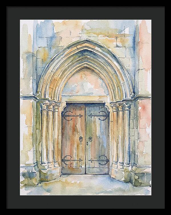 Entrance Doorway Watercolor