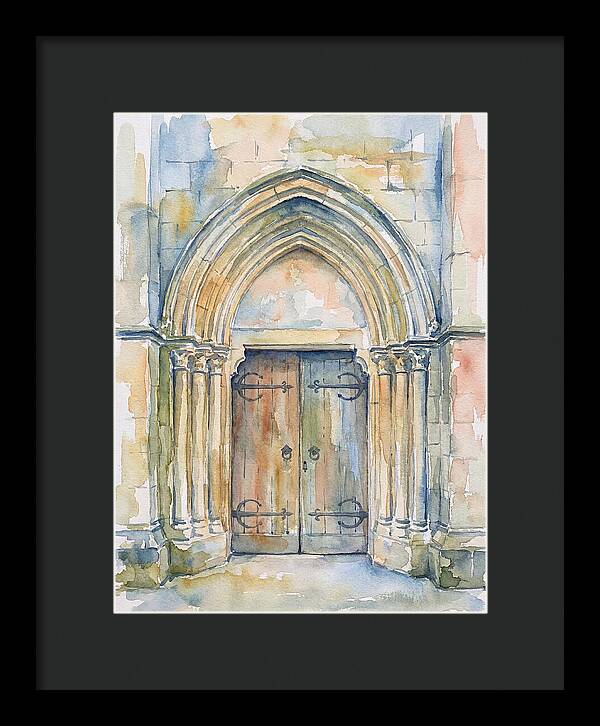 Entrance Doorway Watercolor