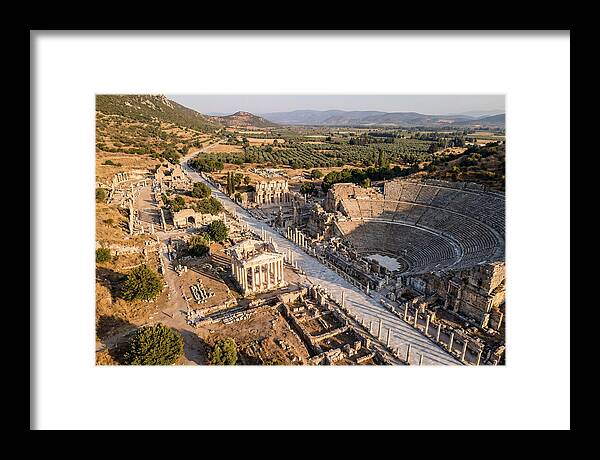 Ephesus Archaeological Site From Above