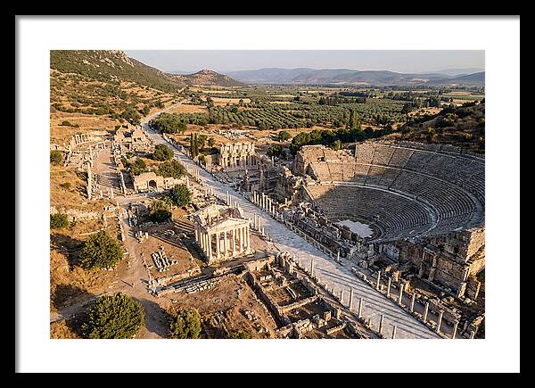 Ephesus Archaeological Site From Above