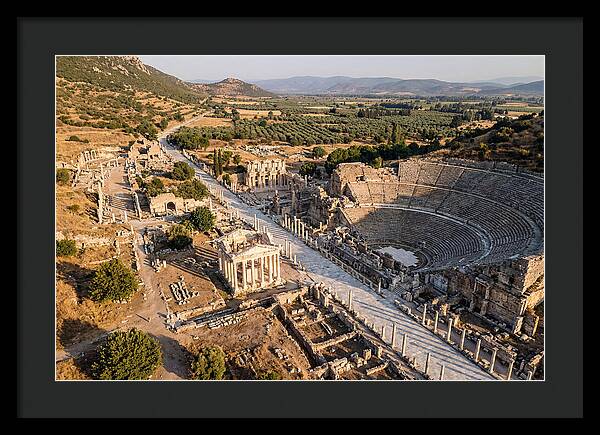 Ephesus Archaeological Site From Above