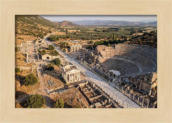 Ephesus Archaeological Site From Above
