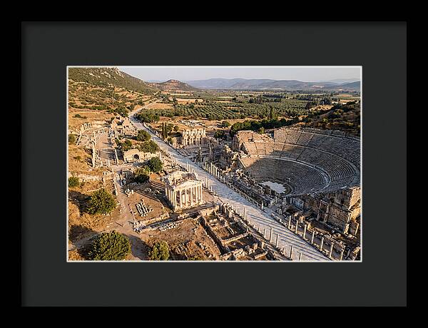 Ephesus Archaeological Site From Above