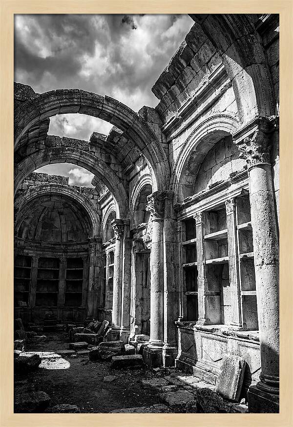 Ephesus Library Architectural Detail