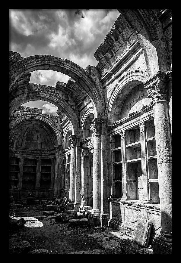 Ephesus Library Architectural Detail