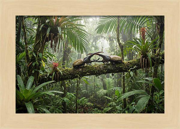 Epic Battle Of Hercules Beetles