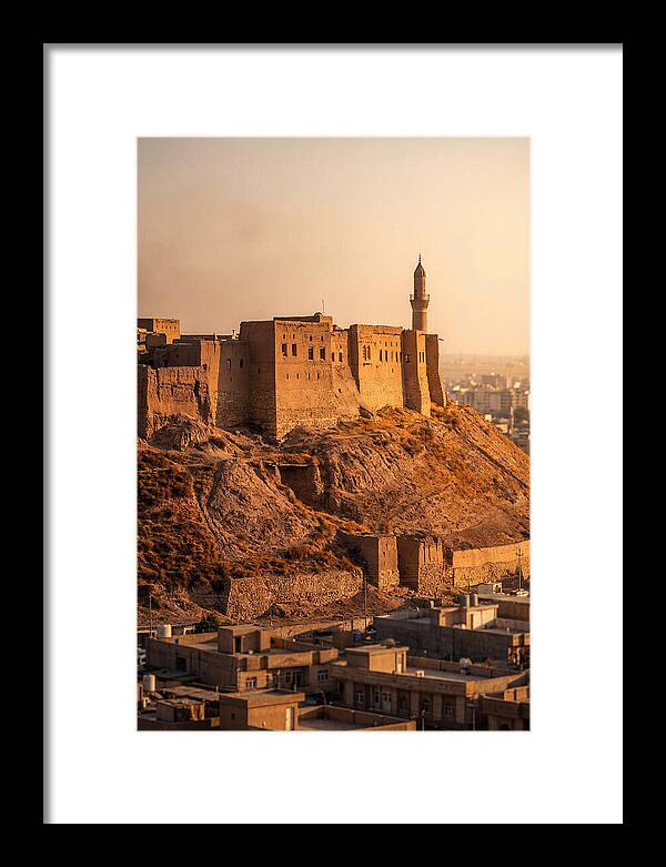 Erbil Citadel At Golden Hour