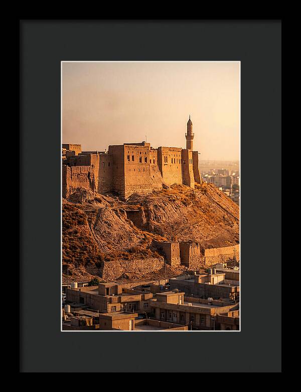 Erbil Citadel At Golden Hour