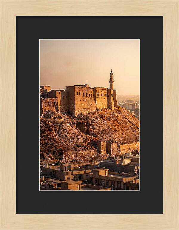 Erbil Citadel At Golden Hour