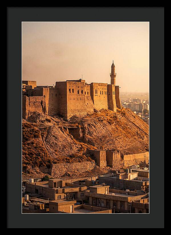 Erbil Citadel At Golden Hour