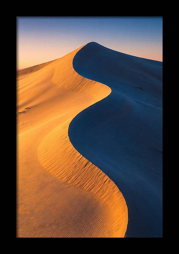 Erg Chebbi Dunes At Sunrise