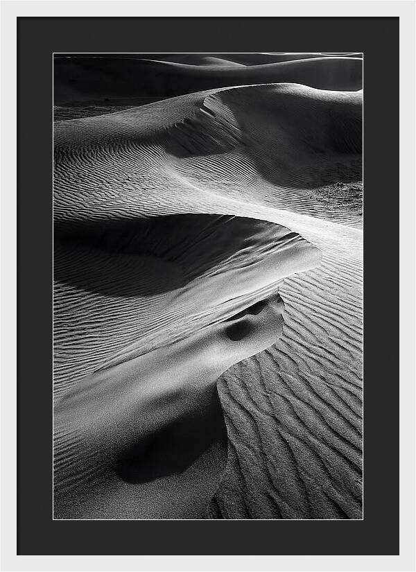 Erg Chebbi Dunes Texture Detail