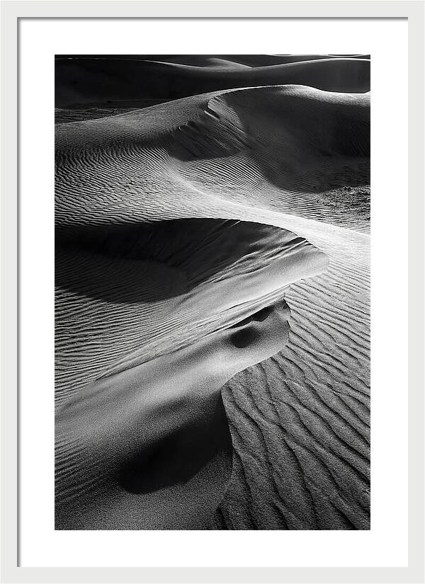 Erg Chebbi Dunes Texture Detail