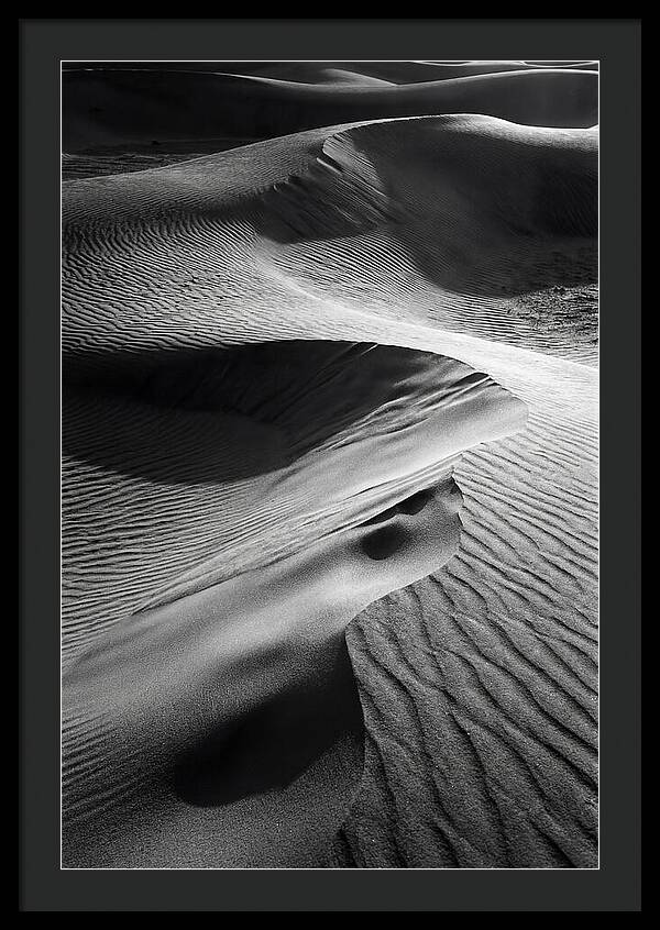 Erg Chebbi Dunes Texture Detail