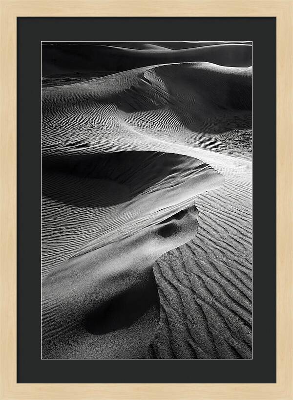 Erg Chebbi Dunes Texture Detail