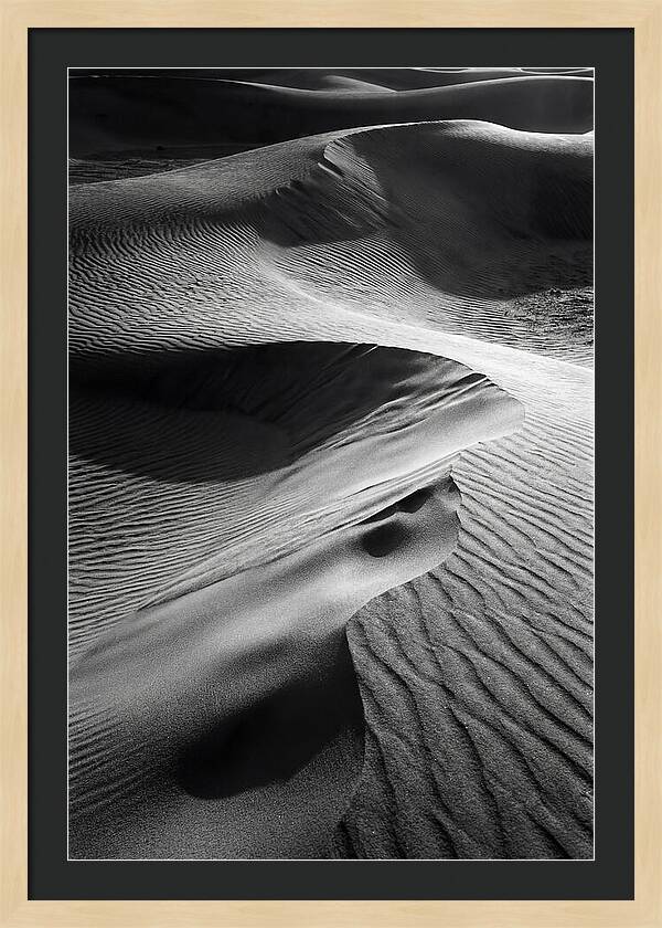 Erg Chebbi Dunes Texture Detail