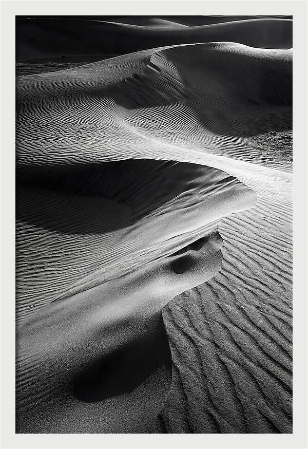 Erg Chebbi Dunes Texture Detail