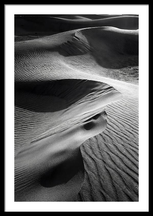 Erg Chebbi Dunes Texture Detail