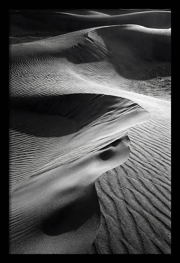 Erg Chebbi Dunes Texture Detail