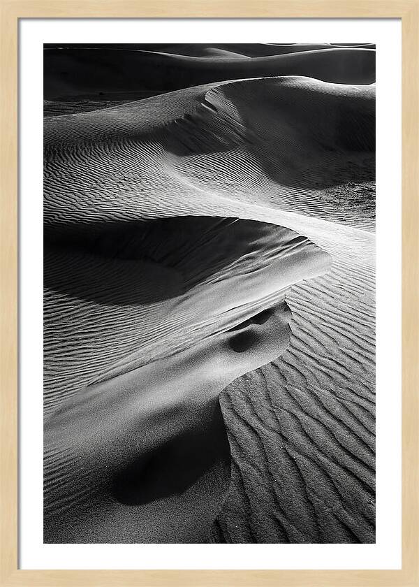 Erg Chebbi Dunes Texture Detail