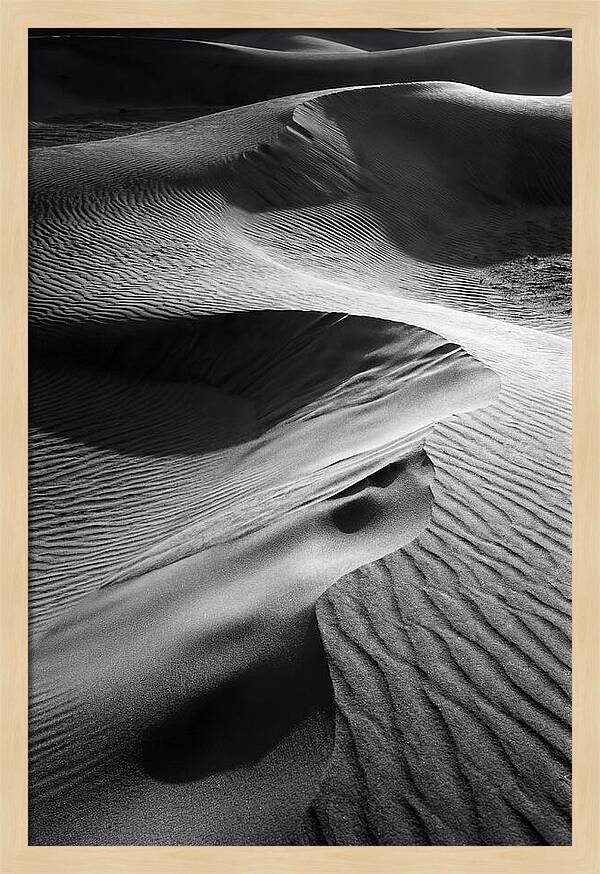 Erg Chebbi Dunes Texture Detail