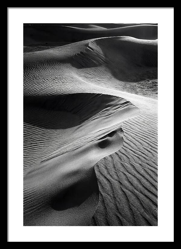 Erg Chebbi Dunes Texture Detail