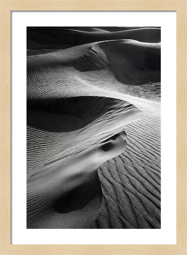 Erg Chebbi Dunes Texture Detail