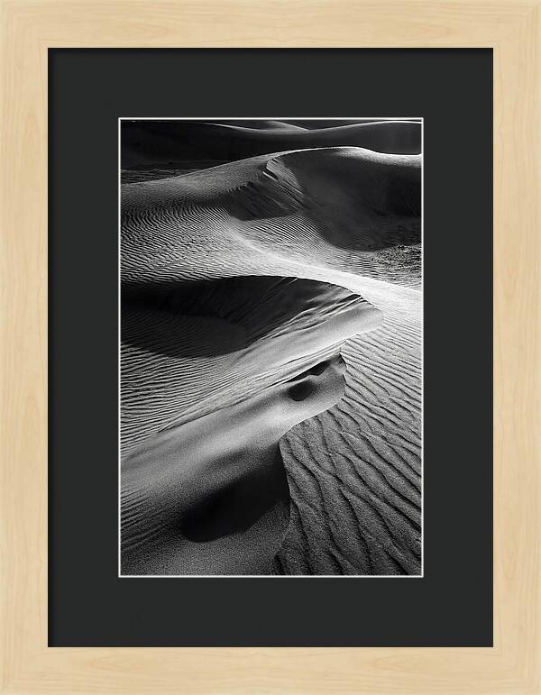 Erg Chebbi Dunes Texture Detail