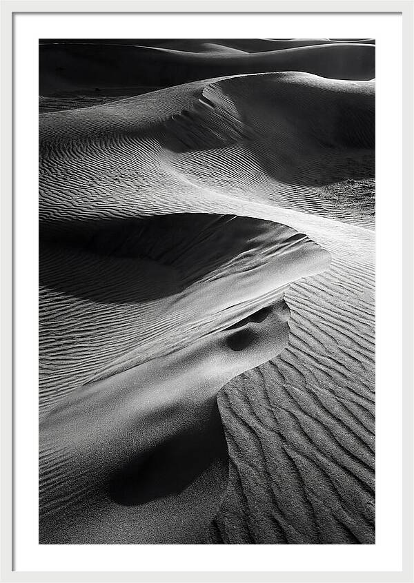Erg Chebbi Dunes Texture Detail