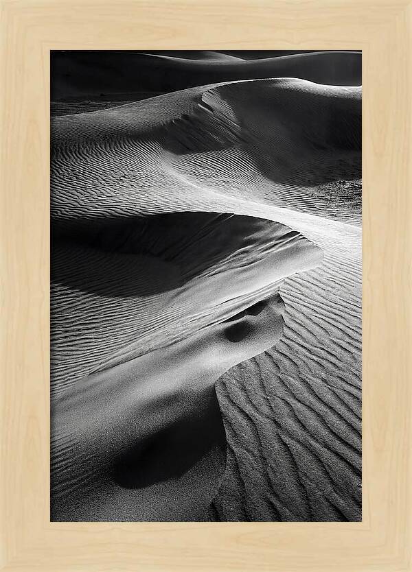 Erg Chebbi Dunes Texture Detail