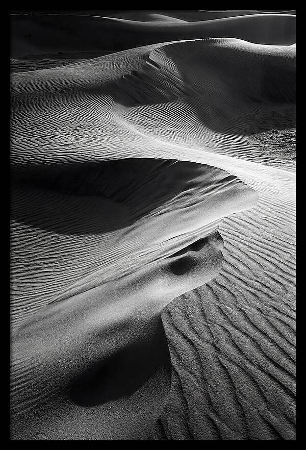 Erg Chebbi Dunes Texture Detail