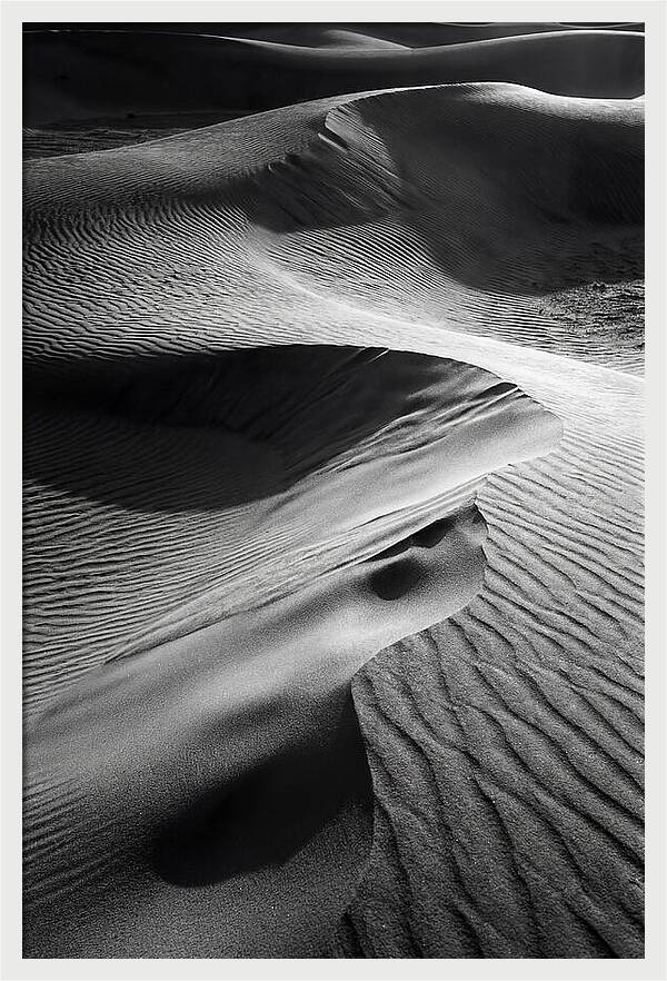 Erg Chebbi Dunes Texture Detail