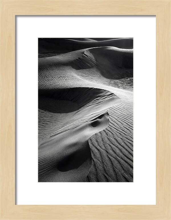 Erg Chebbi Dunes Texture Detail