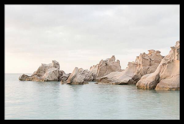 Eroded Limestone Coastline