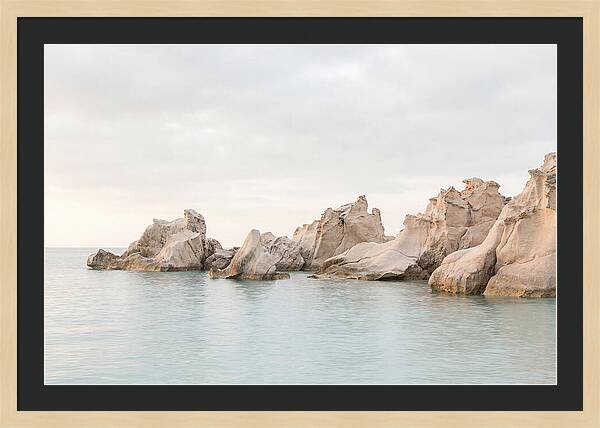 Eroded Limestone Coastline