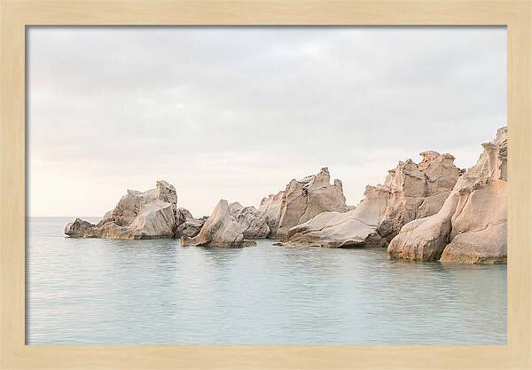Eroded Limestone Coastline