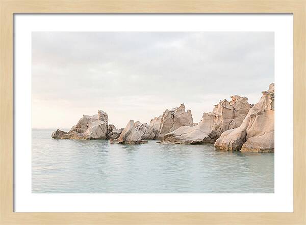 Eroded Limestone Coastline