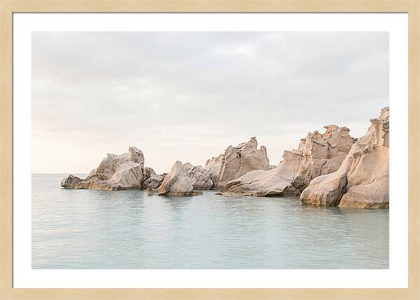 Eroded Limestone Coastline